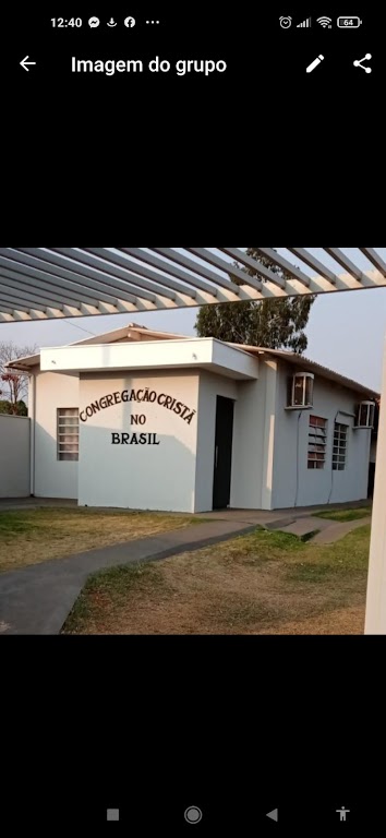 Fachada de Congregação Cristã no Brasil