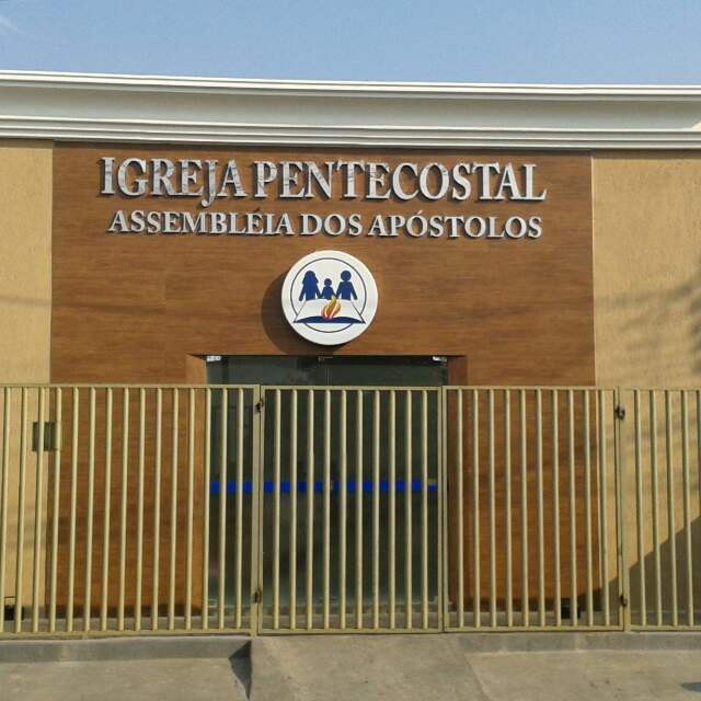 Fachada de Igreja Petencostal Assembleia Dos Apóstolos