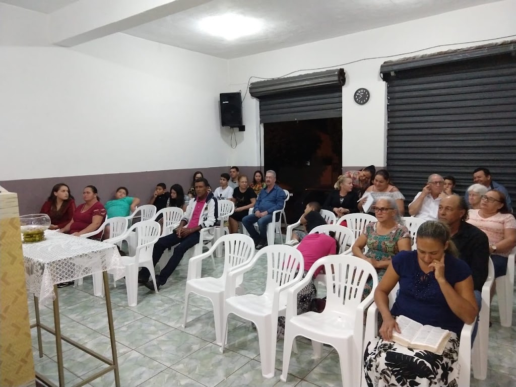 Fachada de Igreja evangélica tempo de restauração