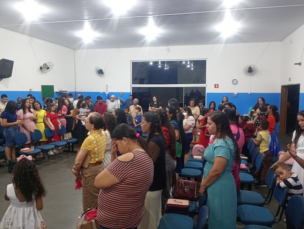 Fachada de Igreja Evangélica assembleia de Deus ministério do Belém