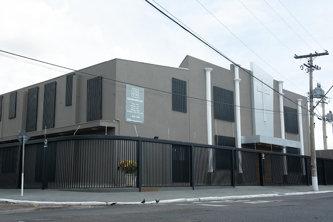 Fachada de Quadrangular Jaguaré - Igreja evangélica em Rio Preto