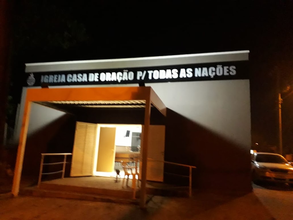 Fachada de Igreja Casa de Oração Para Todas as Nações