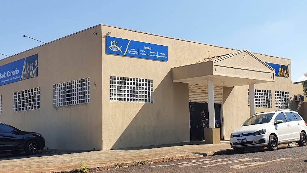 Fachada de Igreja Batista do Calvário Rio Preto