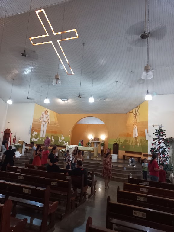 Fachada de Paróquia Jesus Bom Pastor e São Sebastião
