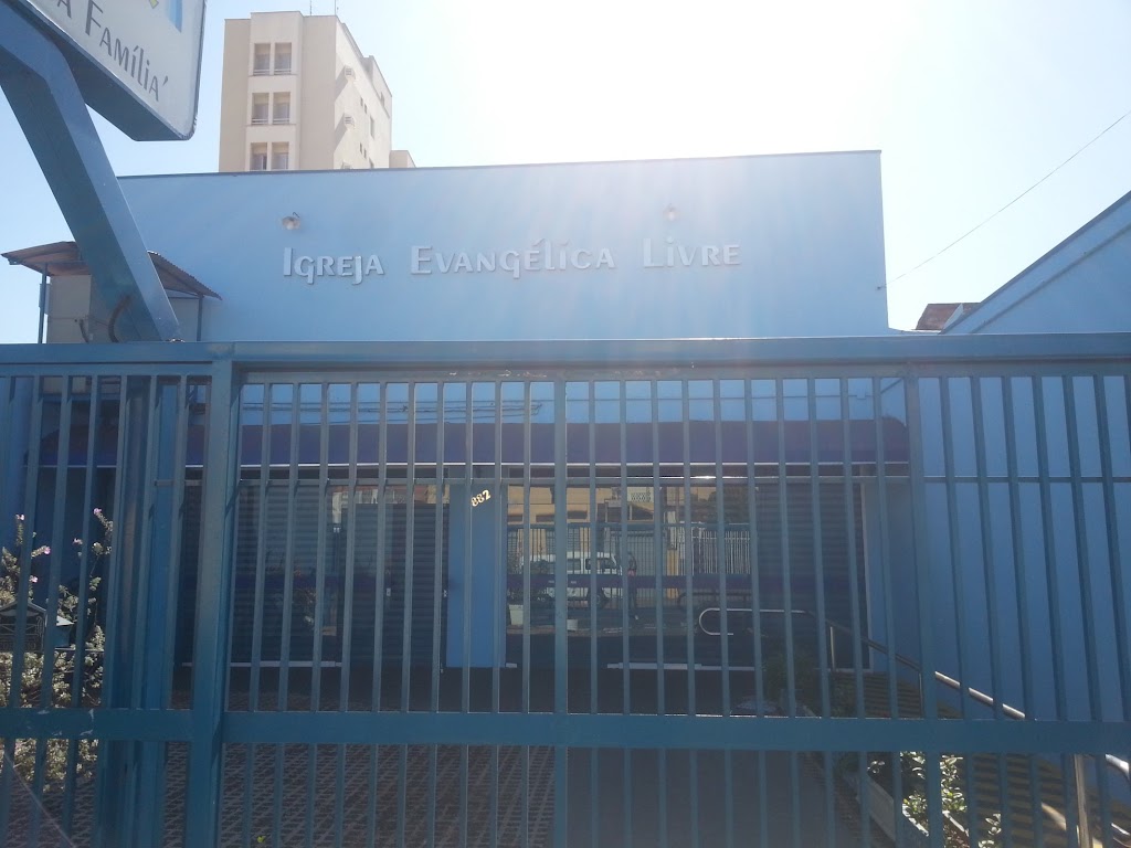Fachada de Igreja Evangélica Livre do Brasil