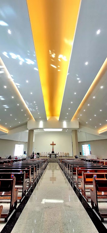 Fachada de Paróquia São João Batista e Santuário das Almas