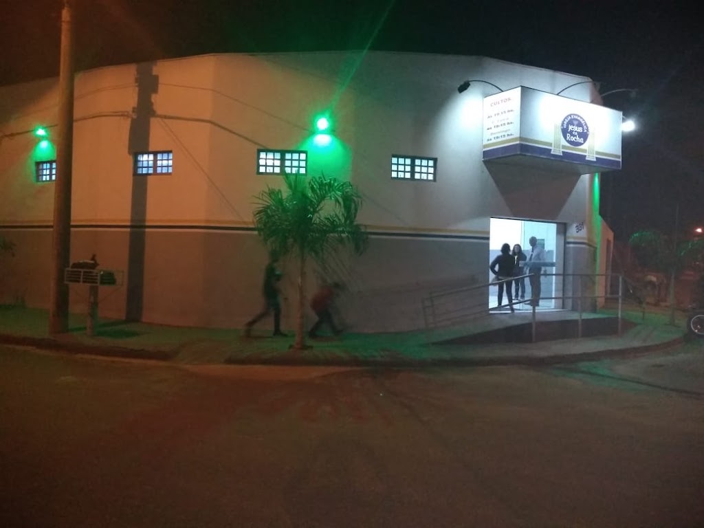 Fachada de Igreja Evangélica Jesus Cristo é a Rocha