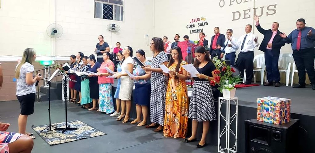 Fachada de Assembleia de Deus Jesus É o Rei dos Reis
