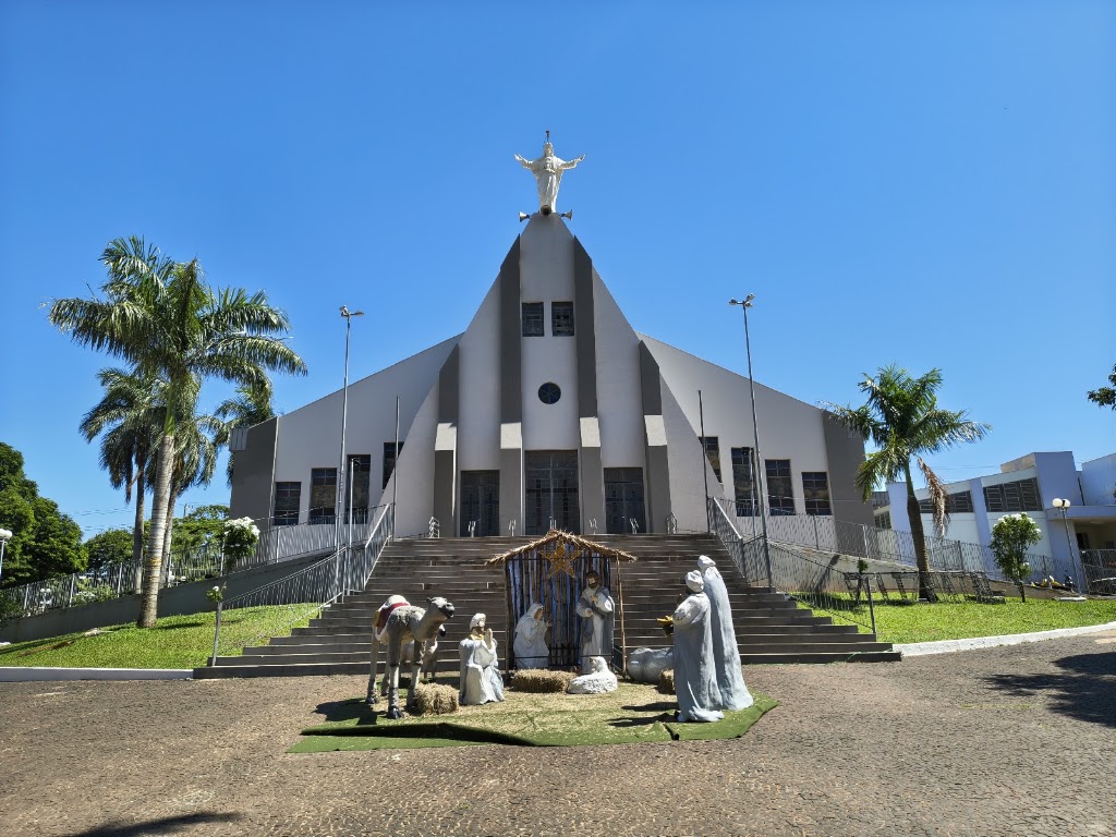 Fachada de Paróquia São Sebastião