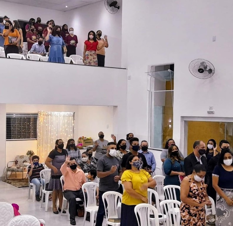Fachada de Igreja Assembléia de Deus Missionária Jardim Vânia Maria