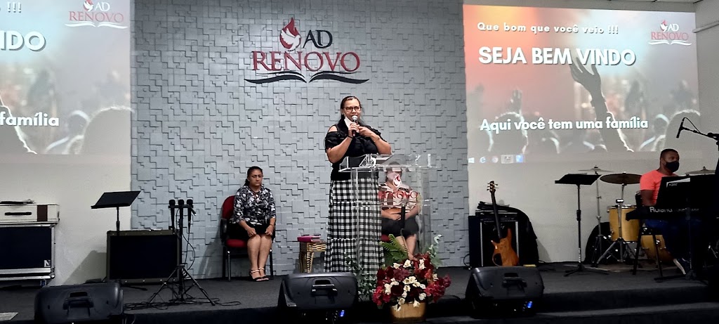 Fachada de Igreja Assembléia de Deus Renovo