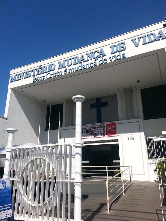 Fachada de Ministério Mudança de vida