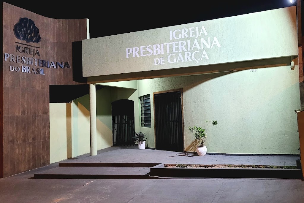 Fachada de Igreja Presbiteriana de Garça