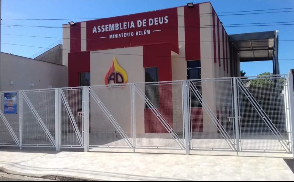 Fachada de Igreja Evangelica Assembleia de Deus - Lácio