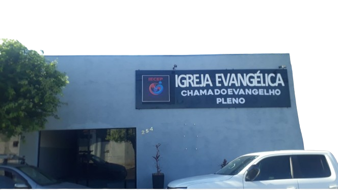 Fachada de Igreja Evangélica Chama Evangelho Pleno - Sta Antonieta