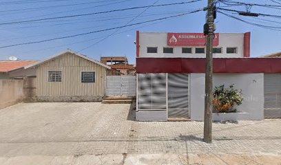 Fachada de Assembleia de Deus de Marília Bandeirantes
