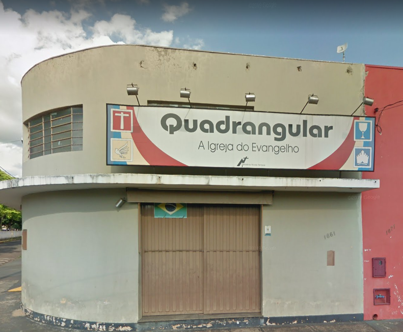 Fachada de Igreja do Evangelho Quadrangular Vila Vilar