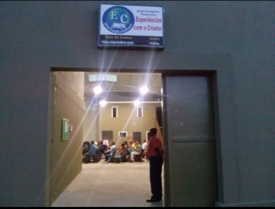 Fachada de IGREJA EVANGÉLICA PENTECOSTAL EXPERIÊNCIAS COM O CRIADOR
