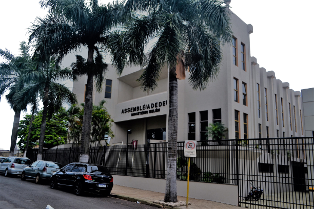 Fachada de Igreja Assembléia de Deus min. Belém