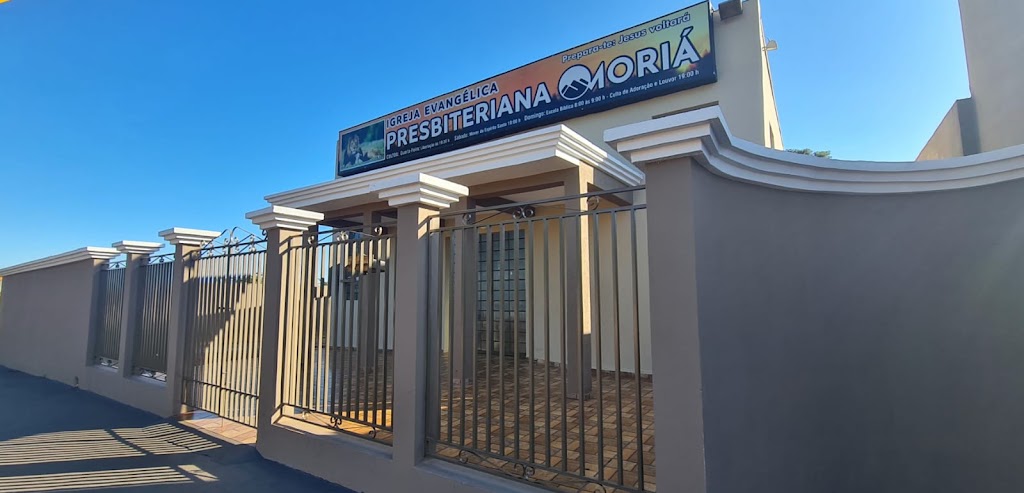 Fachada de Igreja Evangélica Presbiteriana Moriá
