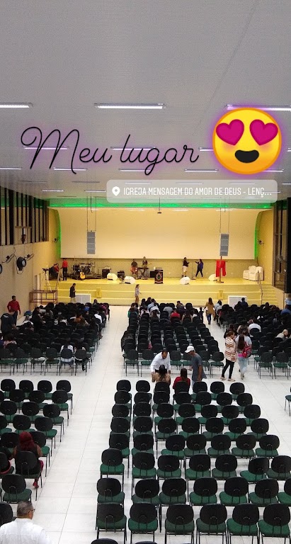 Fachada de Igreja Pentecostal Mensagem do Amor de Deus