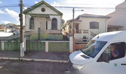 Fachada de Igreja presbiteriana de águas de santa barbara