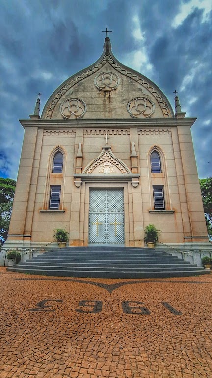 Fachada de Matriz Paróquia São Roque