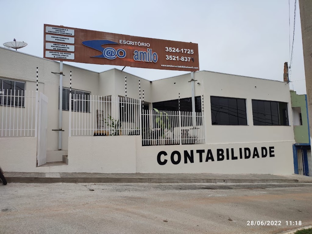 Fachada de Escritório Contábil São Camilo. Contabilidade