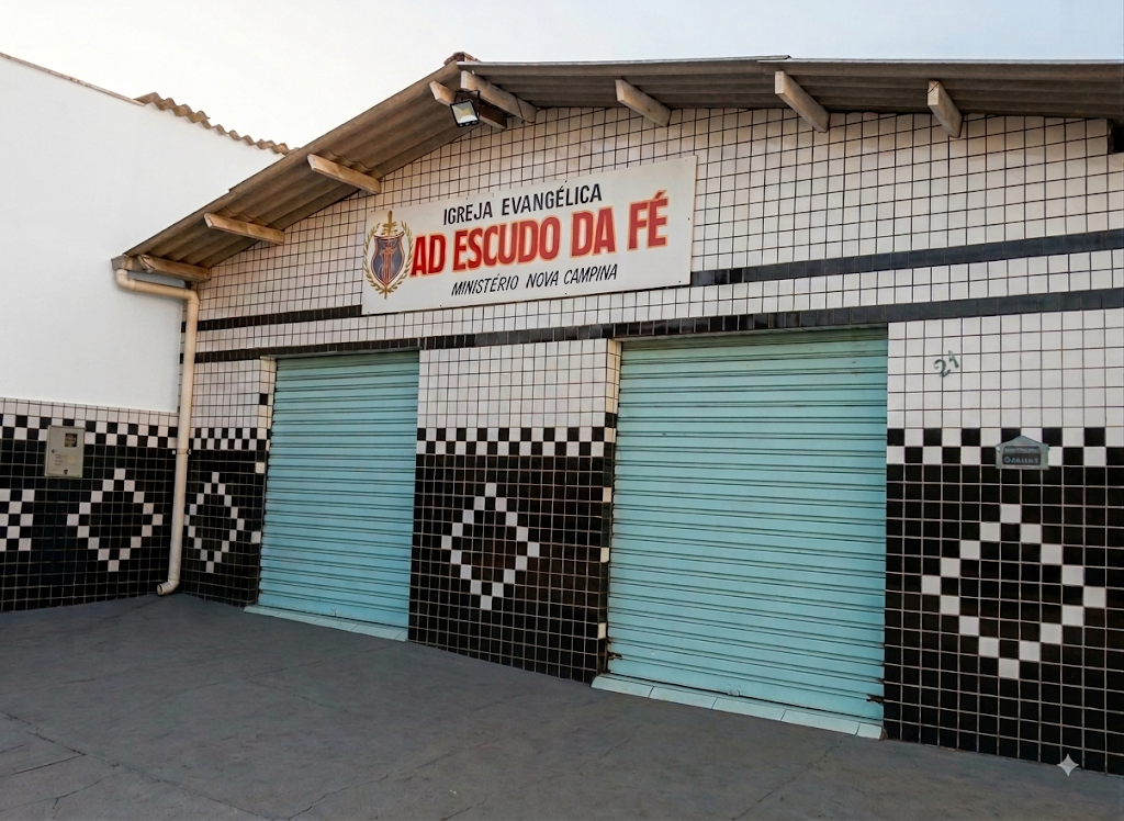 Fachada de Igreja Assembleia de Deus - Escudo da Fé Ministério Nova Campina