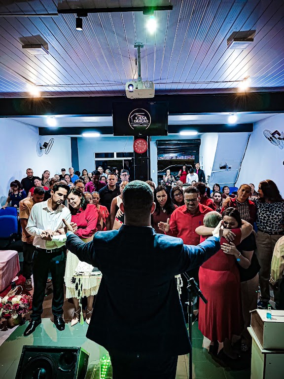 Fachada de Igreja Evangélica Casa de Oração