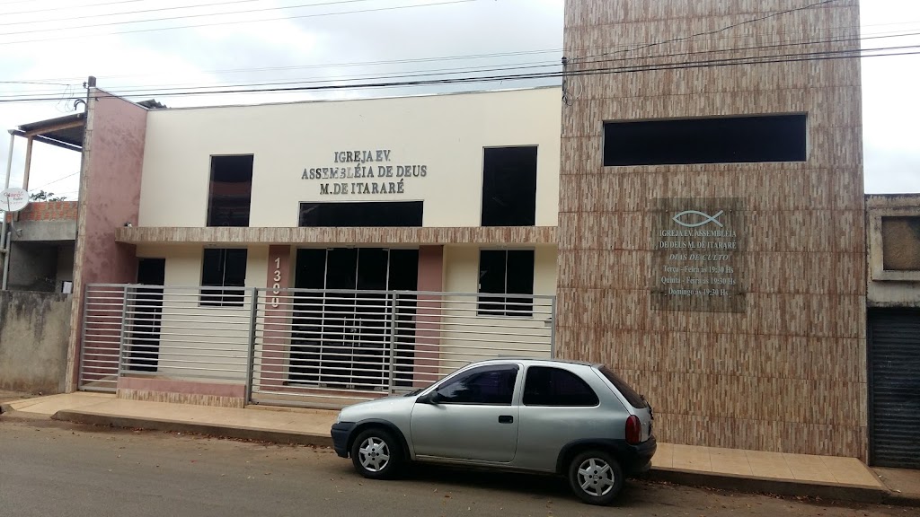 Fachada de Congregação Assembléia de Deus Ministério de Itararé