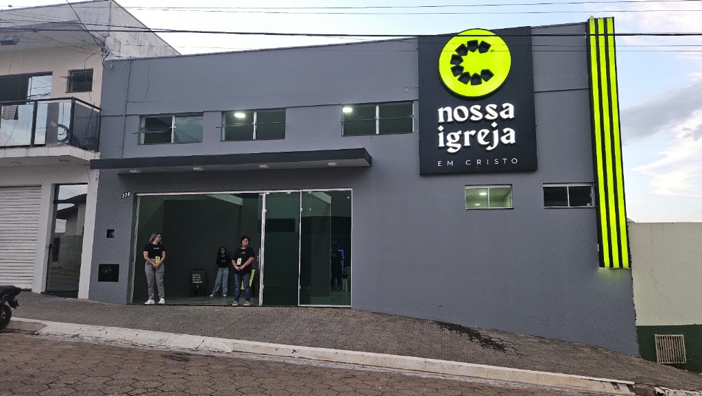 Fachada de Nossa Igreja em Cristo de Itabera - NIC Itaberá