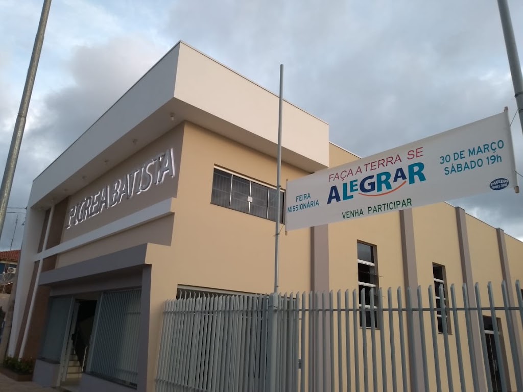 Fachada de Primeira Igreja Evangélica Batista de Buri (PIB-Buri)