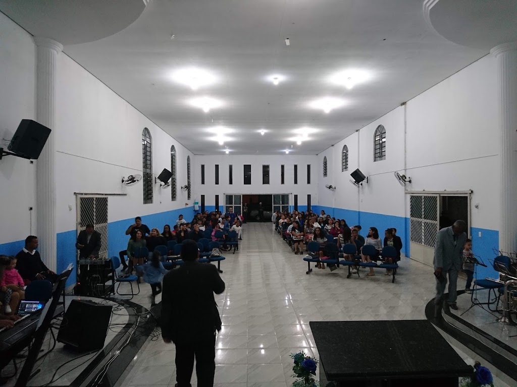 Fachada de Igreja Ev. Assembléia de Deus Min. de Santos - Bº Arapongal