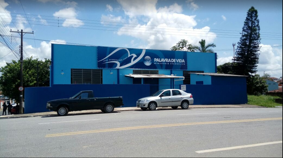 Fachada de Ministério Evangélico Palavra de Vida - Registro