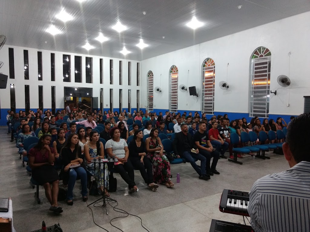 Fachada de IGREJA EVANGÉLICA ASSEMBLEIA DE DEUS MINISTÉRIO DE SANTOS