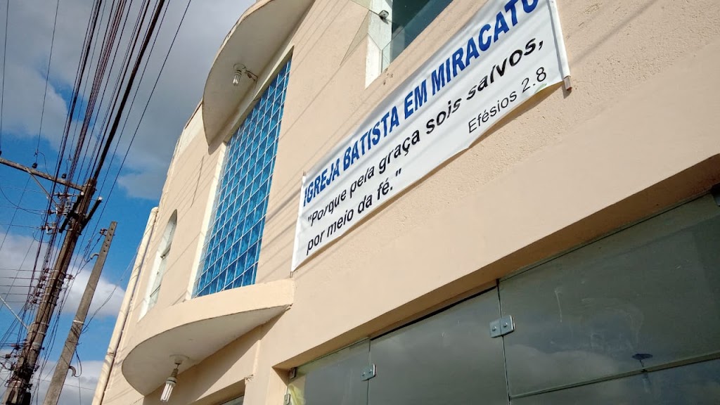 Fachada de Igreja Batista em Miracatu