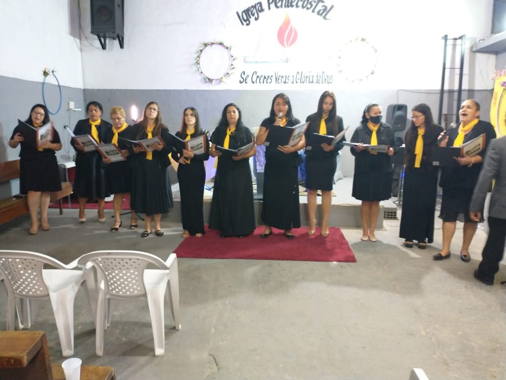 Fachada de Igreja Pentecostal Se Creres Verás a Glória de Deus