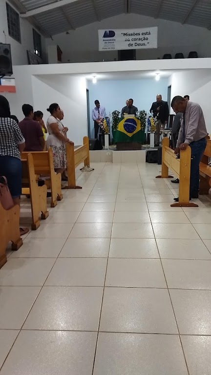 Fachada de Igreja Assembleia de Deus - Pinhal de Cima