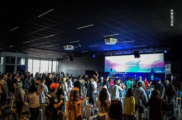 Fachada de Igreja Bola de Neve Itapetininga