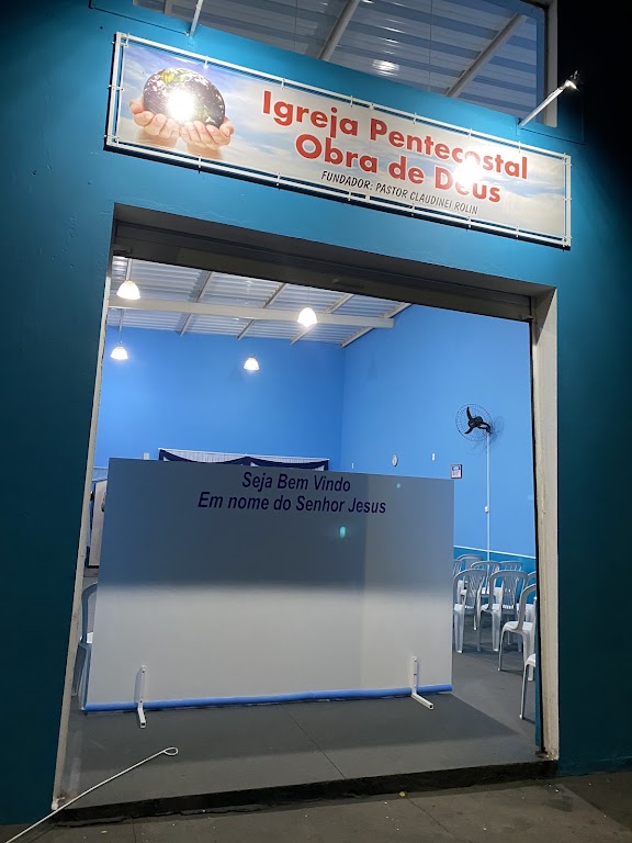 Fachada de Igreja Pentecostal Obra de Deus