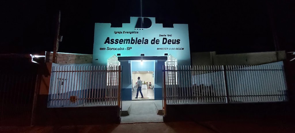 Fachada de Igreja Evangélica Assembleia de Deus - Min. Belem