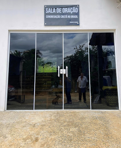Fachada de Sala de Oração Congregação Cristã no Brasil Bairro Guarapiranga - Capela do Alto - SP