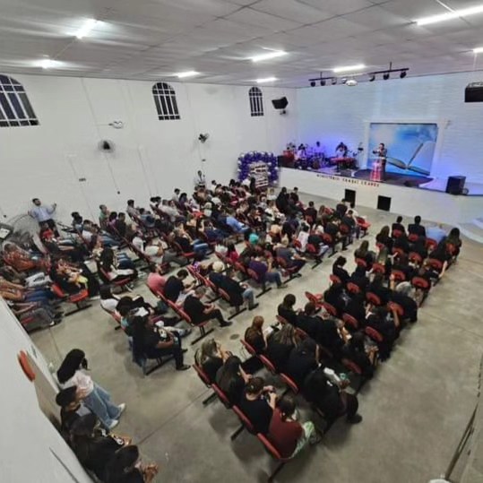 Fachada de Igreja Evangélica Semeai Sede