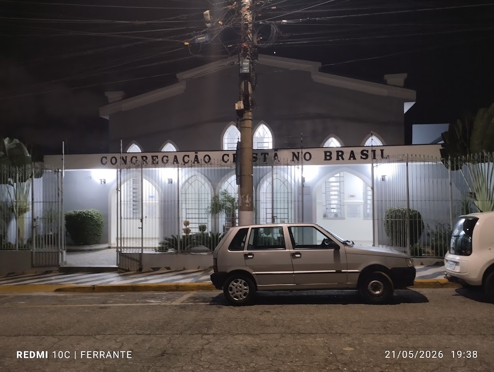 Fachada de CCB - Congregação Cristã no Brasil - Vila Barão