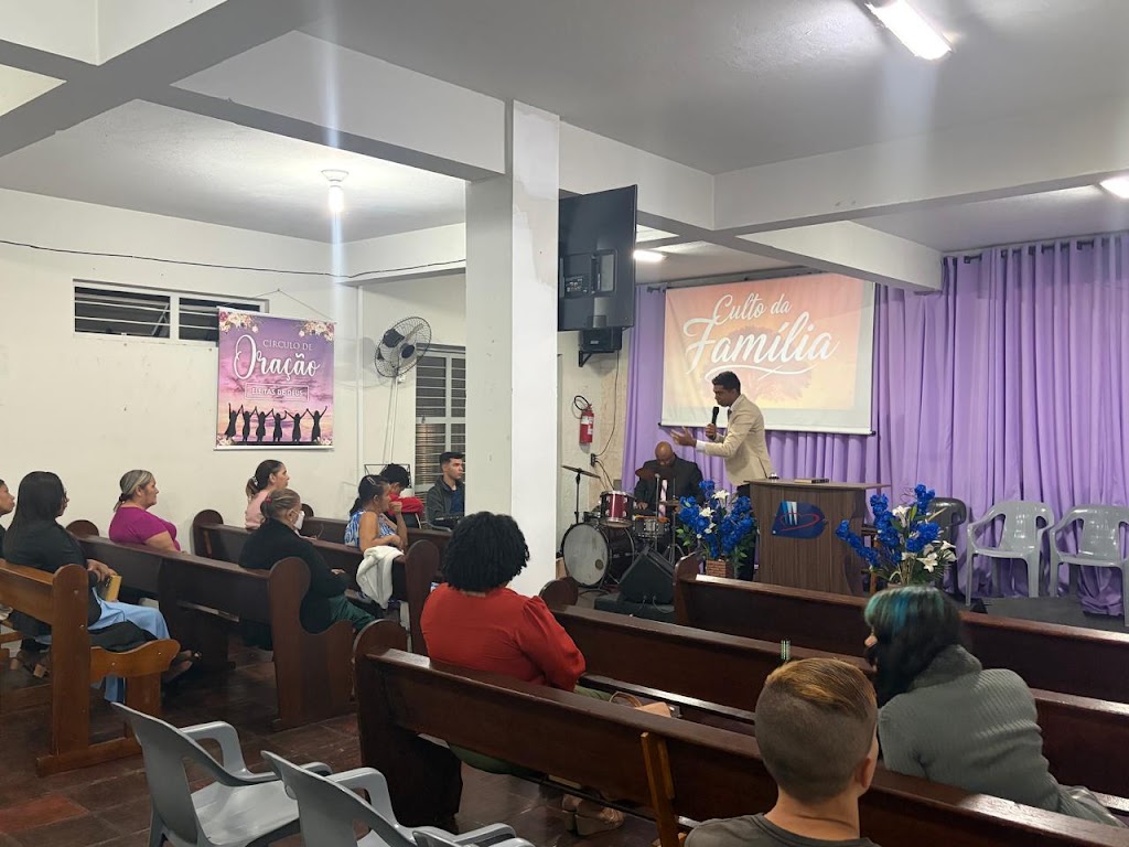 Fachada de Igreja evangélica Assembleia de Deus.