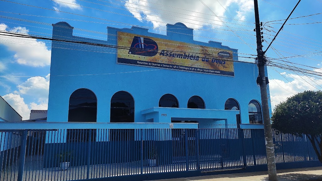Fachada de Igreja Evangélica Assembléia de Deus