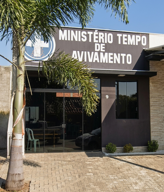 Fachada de Igreja Evangélica Ministério Tempo de Avivamento