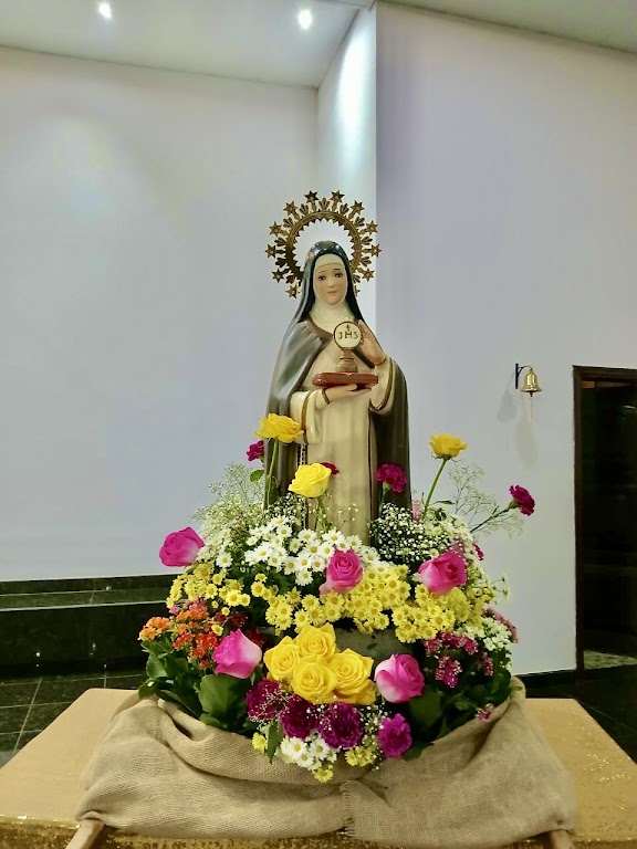 Fachada de Paróquia Santa Clara - Diocese de Piracicaba