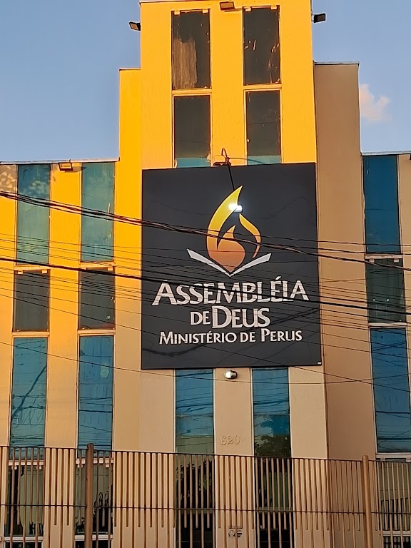 Fachada de Igreja Evangélica Assembléia de Deus Ministério de Perus